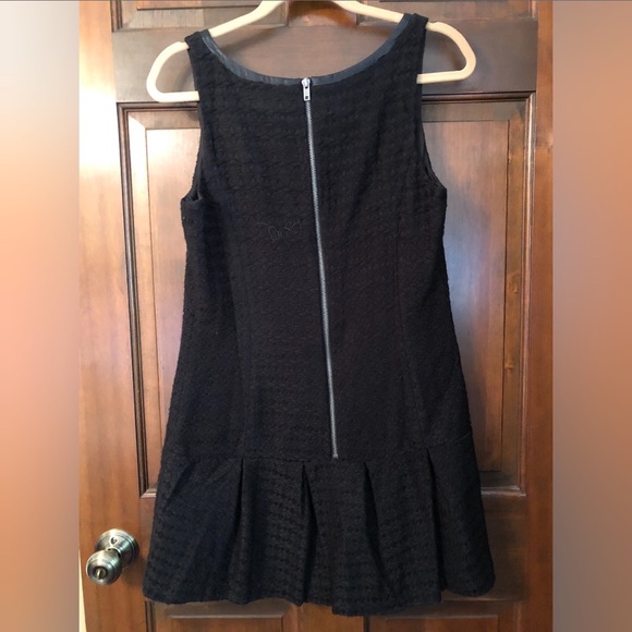Free People Black Flounce Dress Size 6 - Picture 3 of 5